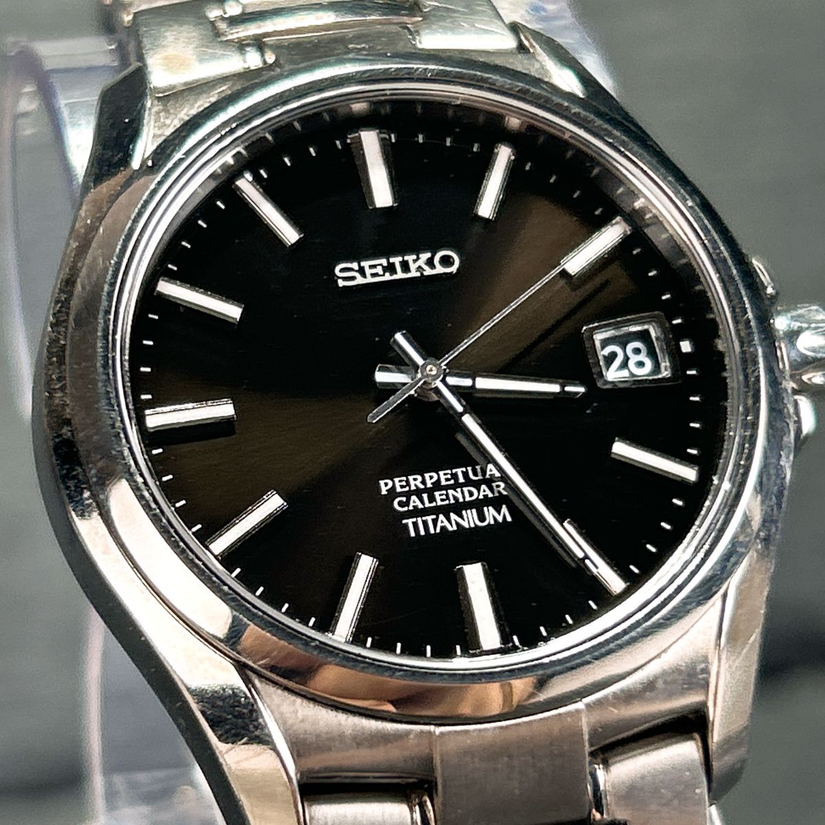 beautiful goods SEIKO Seiko Perpetual calendar 8F32-0400 beautiful goods SEIKO Seiko Perpetual calendar 8F32-0400
