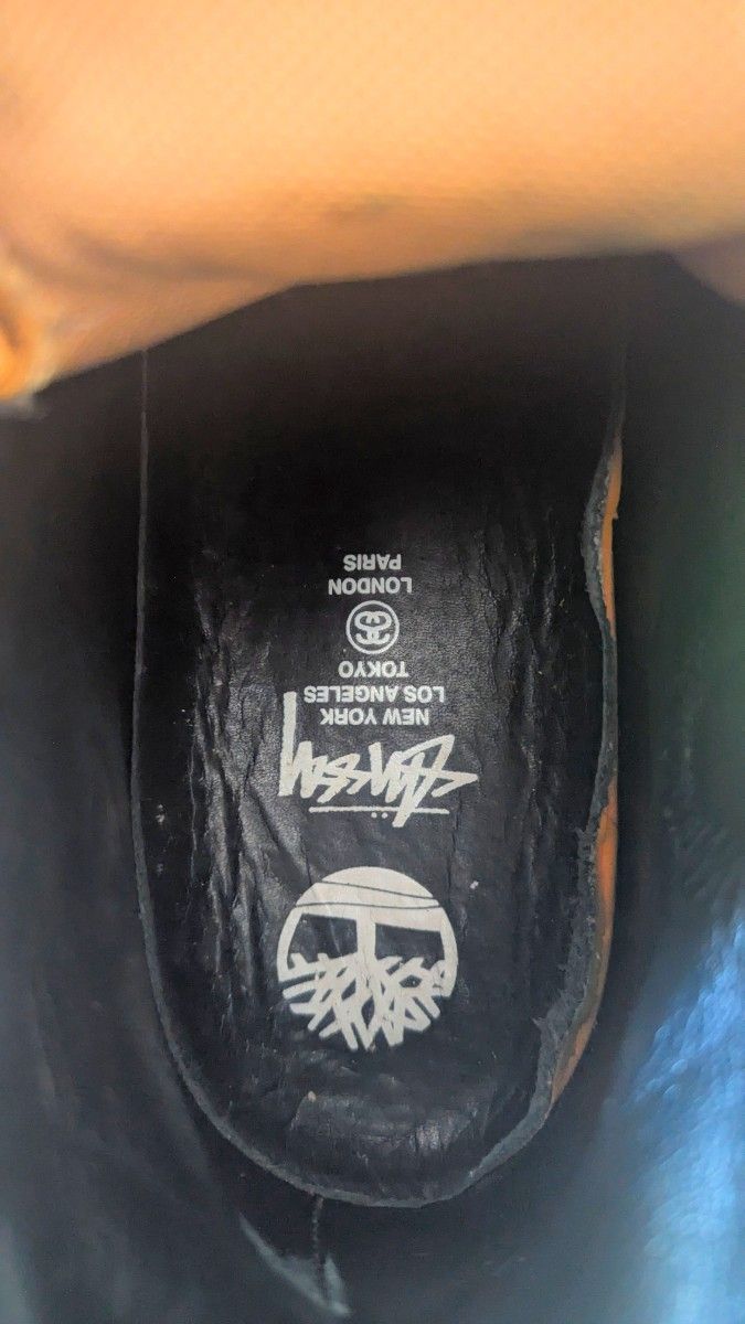 希少】 Timberland x Stussy 6インチ プレミアムブーツ 9M 27cm 希少】 Timberland x Stussy 6インチ プレミアムブーツ 9M 27cm