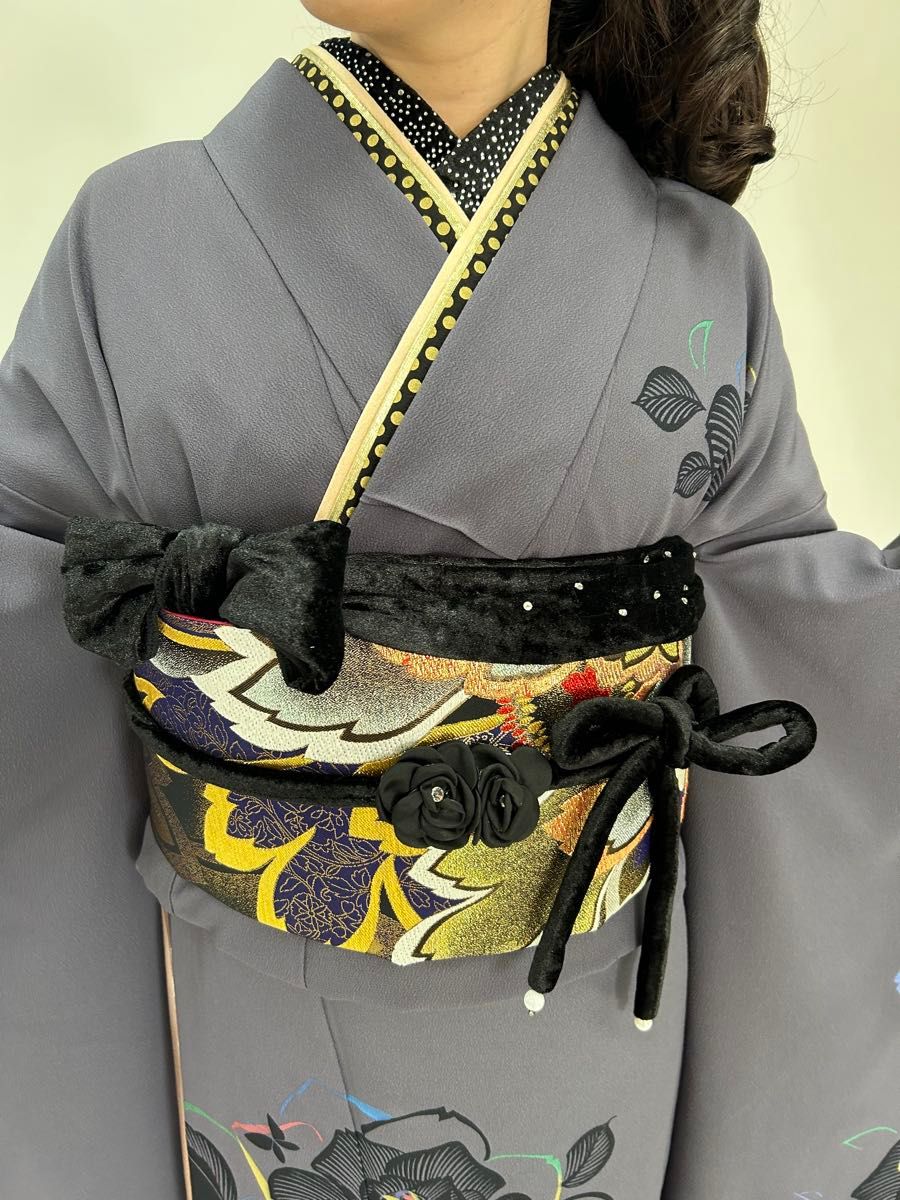 振袖フルセット バラ チャコールグレー|Yahoo!フリマ(旧PayPay 振袖フルセット バラ チャコールグレー|Yahoo!フリマ(旧PayPay