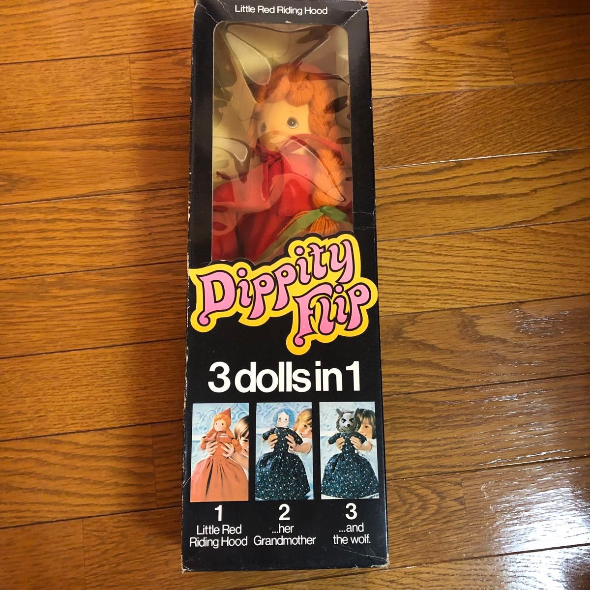 1970 年代dippity flip little ref3 人形 1 箱付き