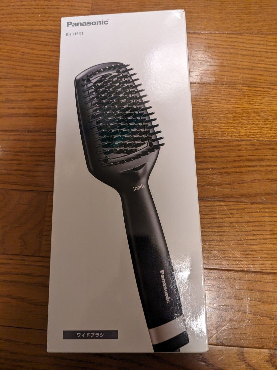 【新品】Panasonic EH-HS31 ブラシヘアアイロン