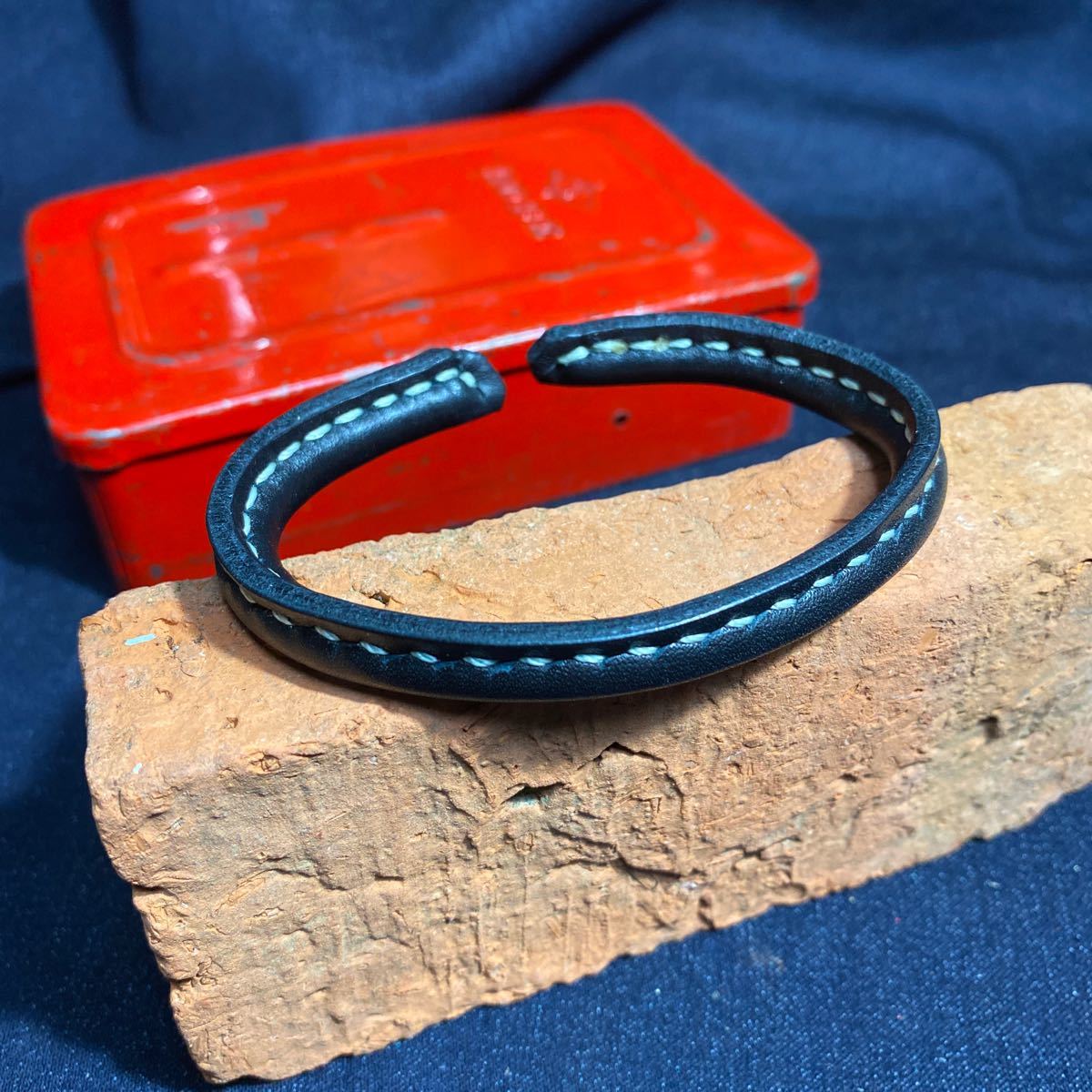 ZOU leather bangle leather hand made hand ..168