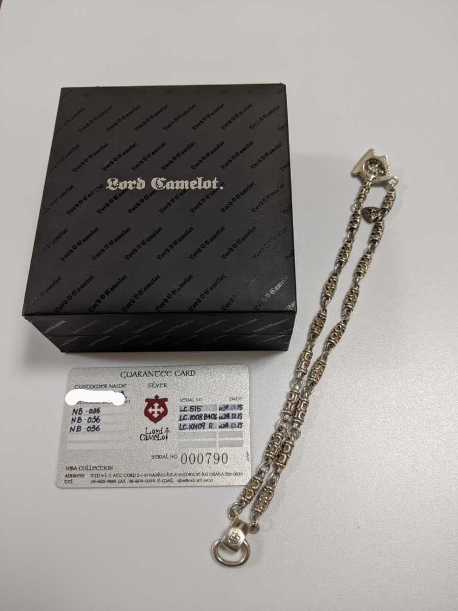  Lord Camelot design chain necklace lc-1008 box attaching, guarantee - card attaching 