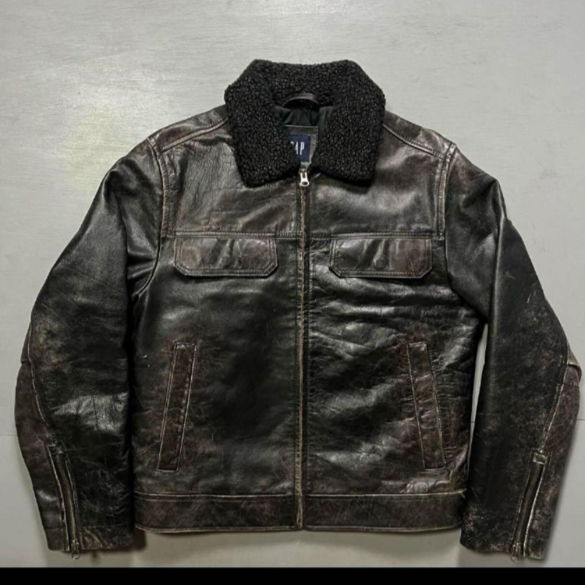 90s old GAP レザー ジャケット A-2 G-1 短丈|Yahoo!フリマ(旧 90s old GAP レザー ジャケット A-2 G-1 短丈|Yahoo!フリマ(旧
