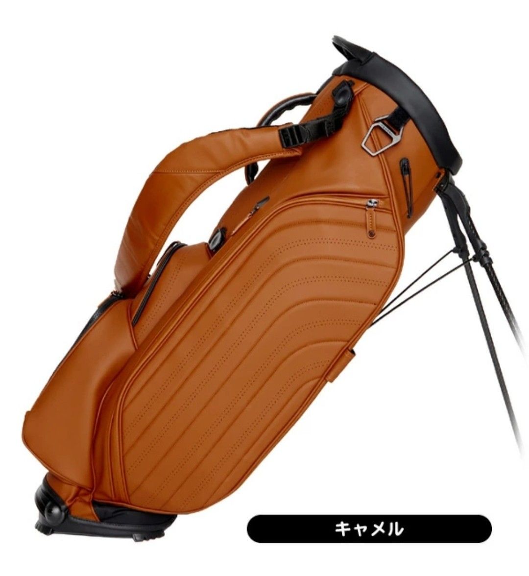 G/FORE × VESSEL コラボ スタンド式キャディバッグ キャメル G/FORE × VESSEL コラボ スタンド式キャディバッグ キャメル