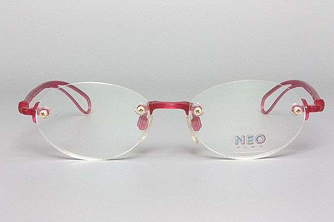 【新品・未使用】NEO FLEX ネオ フレックス ポリフェニルサルホン安全性,軽量化 ツーポイント ピンク N-300 COL.5 50□17 125 日本製