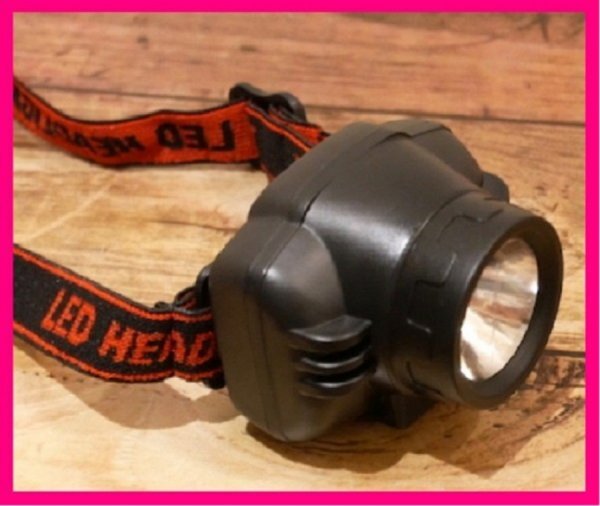 【LED ヘッドライト:3點】★かなり明るい：めちゃくちゃ明るい！電池タイプ:キャンプ 防犯 緊急 グッズ レジャー キャンプ：DS