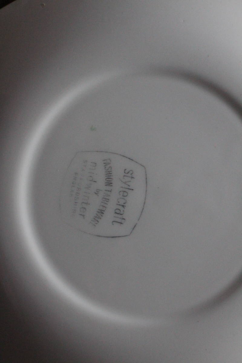 Midwinter toadstool plate ミッドウィンター-