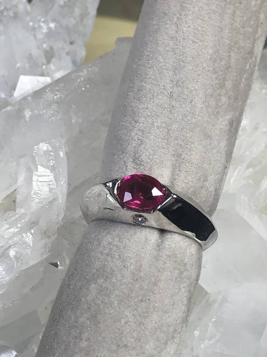 正規 ルビー ハーフエタニティリング 1.05ct K18 blog