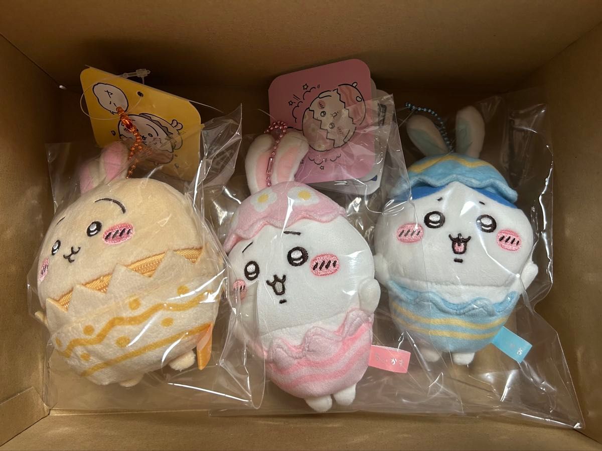ちいかわ イースター マスコット ぬいぐるみ ハチワレ うさぎ 3 ちいかわ イースター マスコット ぬいぐるみ ハチワレ うさぎ 3