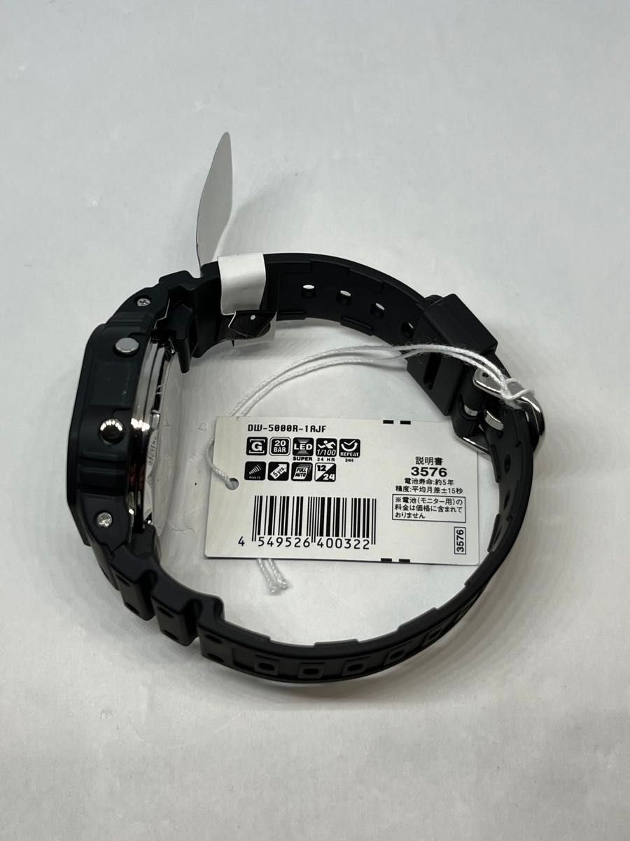 新品未使用CASIO G-SHOCK DW-5000R-1AJF 初代復刻モデル|Yahoo 新品未使用CASIO G-SHOCK DW-5000R-1AJF 初代復刻モデル|Yahoo
