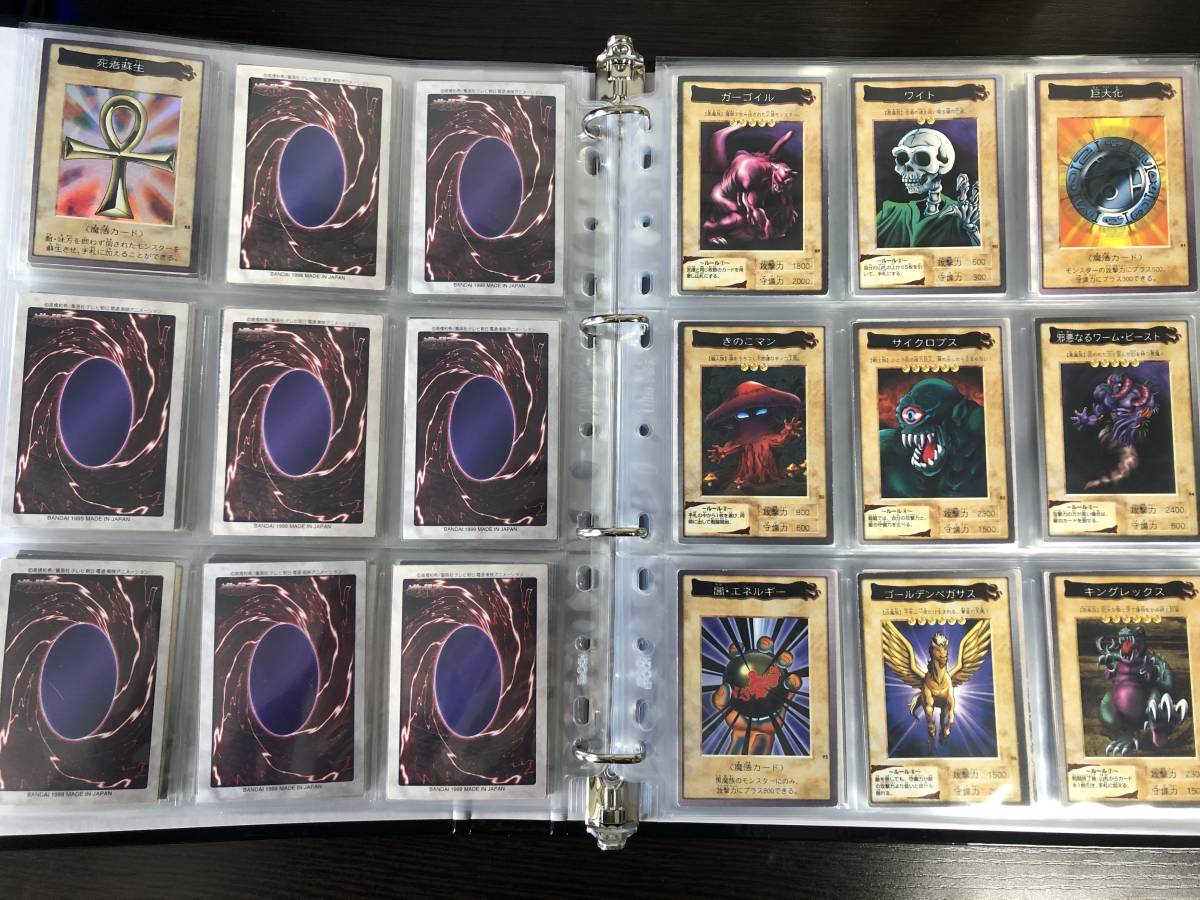 * prompt decision equipped * the first period Bandai version Yugioh large amount set 118 kind +TA2 kind error card ( insect human ) blue eye. white dragon crimson eye. black dragon etc. * condition rank [B]*