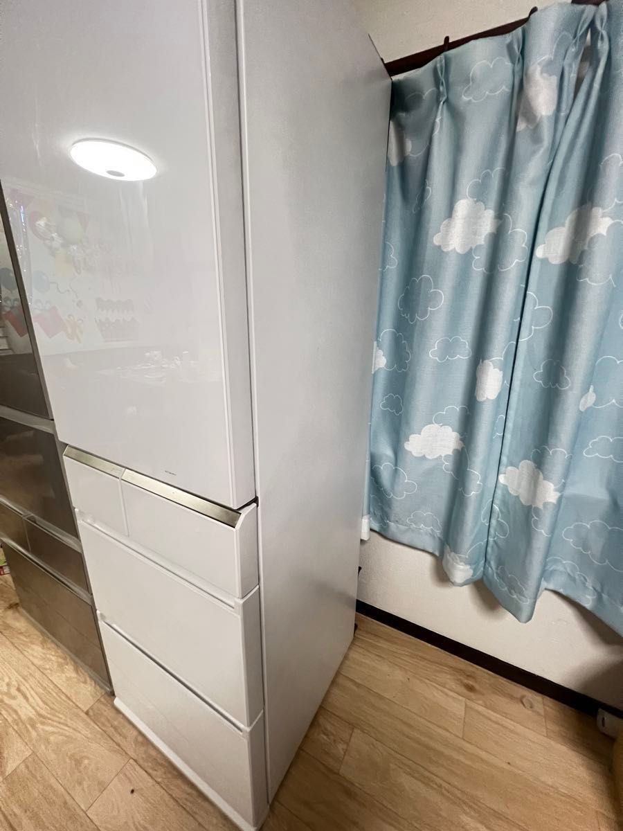 美品送料込》19年製 冷蔵庫 EX NR-E414GV-W 406L /5ドア日本製 美品送料込》19年製 冷蔵庫 EX NR-E414GV-W 406L /5ドア日本製