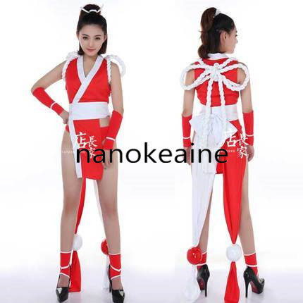 即納】コスプレ衣装 KOF97 不知火舞忍者制服 風 風(ウィッグ 靴 即納】コスプレ衣装 KOF97 不知火舞忍者制服 風 風(ウィッグ 靴