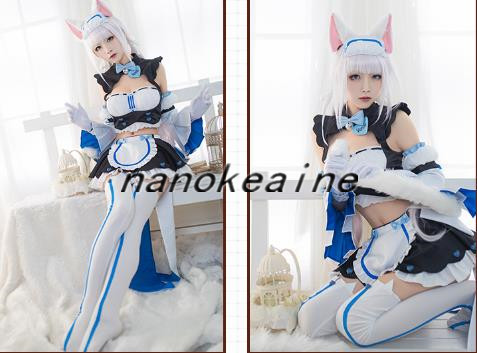 ヤフオク! - ネコぱら バニラ レースクイーン ver.メイド服 コスプ...