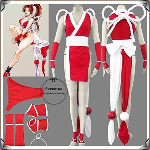 即納】コスプレ衣装 KOF97 不知火舞忍者制服 風 風(ウィッグ 靴 即納】コスプレ衣装 KOF97 不知火舞忍者制服 風 風(ウィッグ 靴