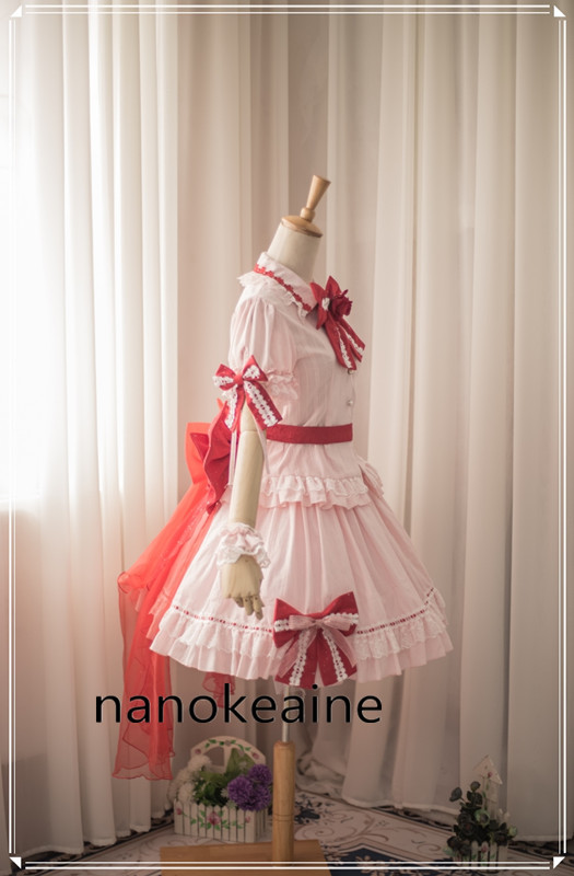 東方 project-レ ミリアスカーレットコスプレ衣装風(ウィッグ 靴 東方 project-レ ミリアスカーレットコスプレ衣装風(ウィッグ 靴