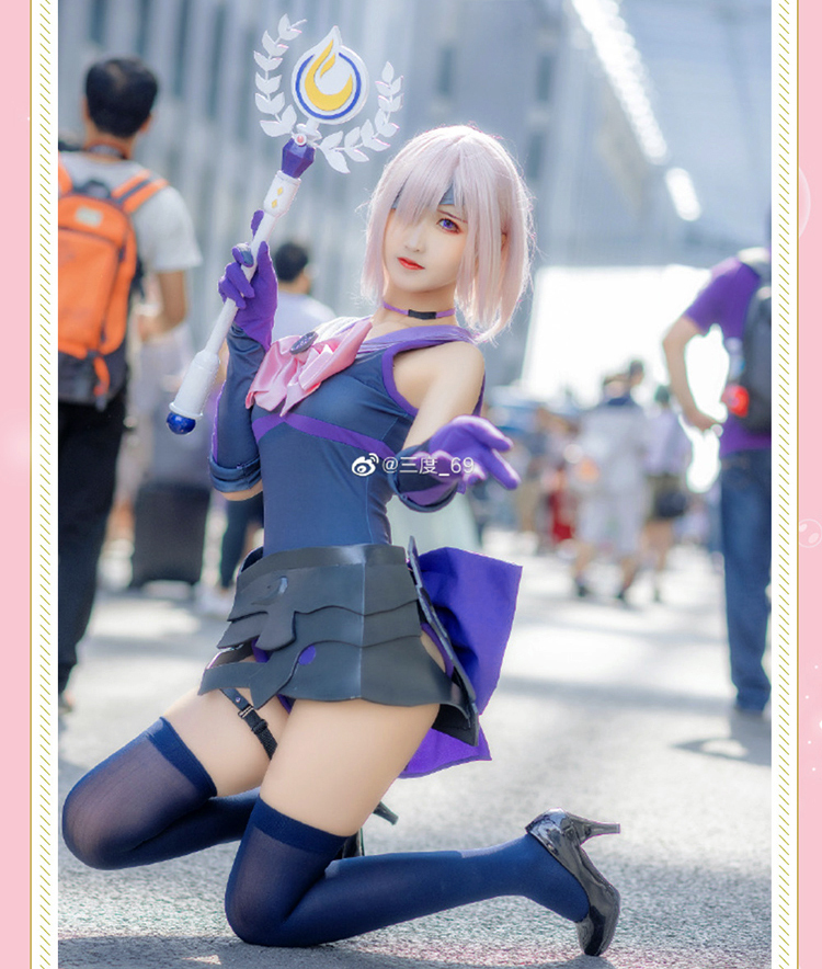 Fate/Grand Order наклейка da-/mashu* сверло e свет прекрасный девушка Британия .karu der наклейка da- костюмы способ ( парик обувь продается отдельно )