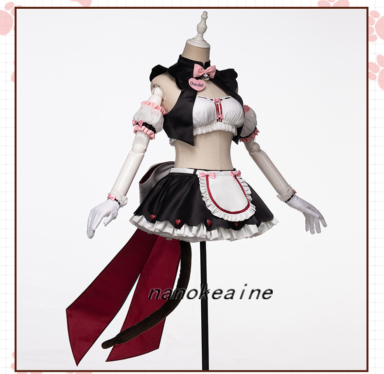 ネコぱら ショコラ レースクイーン ver. バニラ メイド服 ネコぱら ショコラ レースクイーン ver. バニラ メイド服