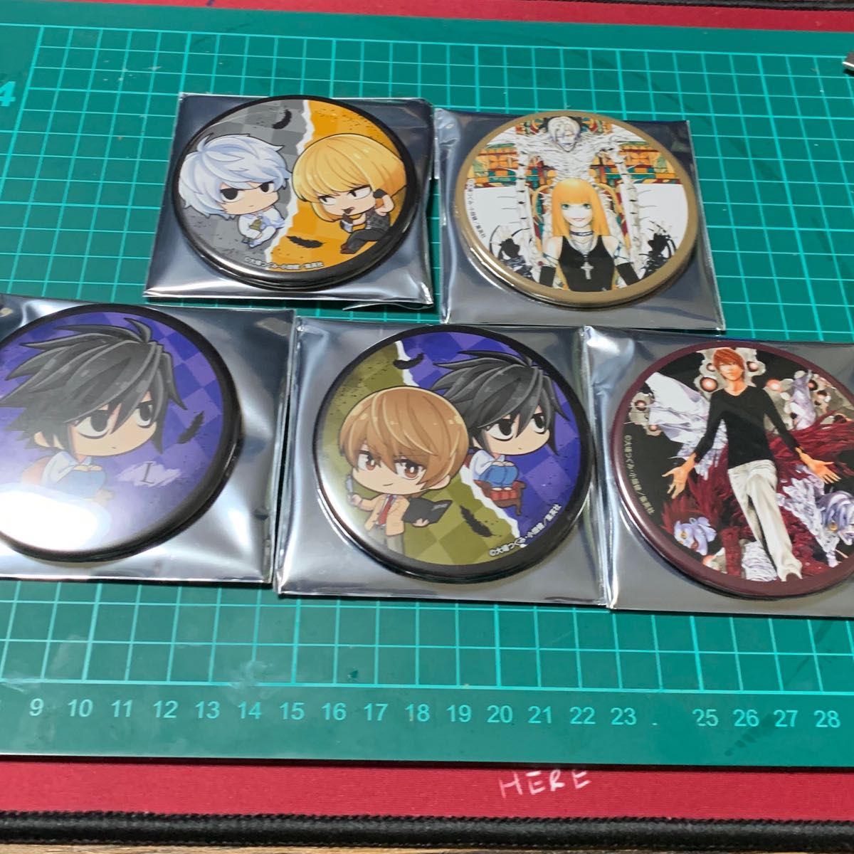 DEATH NOTE デスノート ラッキー缶バッジくじ BIG アクリル DEATH NOTE デスノート ラッキー缶バッジくじ BIG アクリル