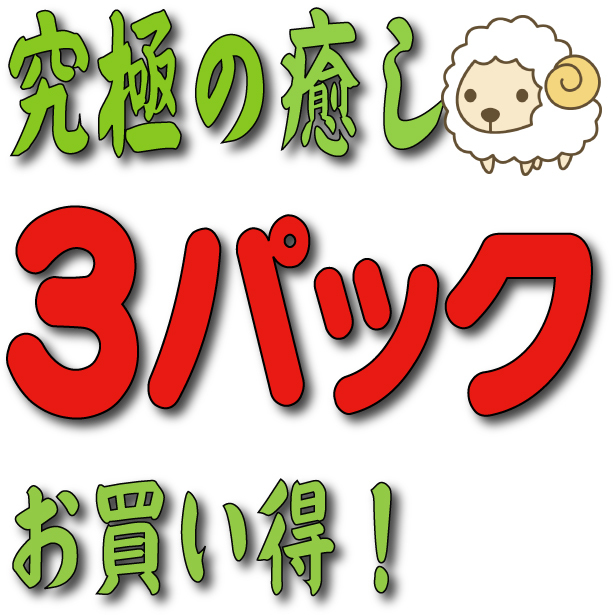 ●● 癒し お得な3パック （送料無料 究極のリラックス 疲労回復 睡眠障害 不眠症)