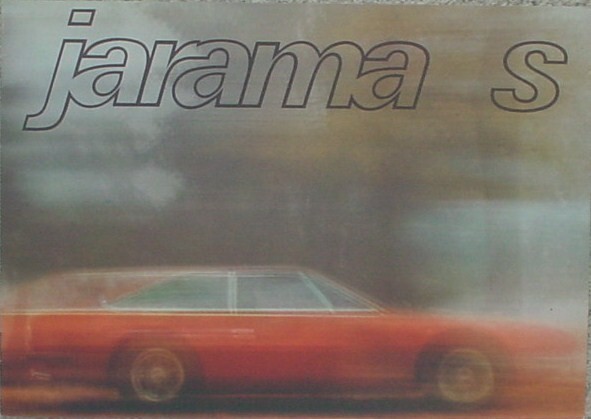 Lamborghini JARAMA S sales catalog 