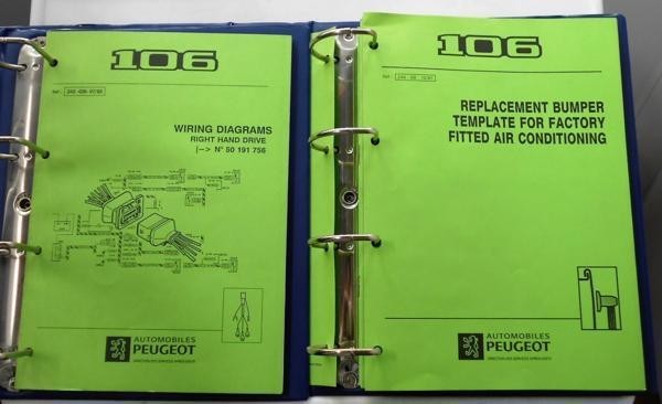 PEUGEOT 106 Vol.1-3 Work shop manual 