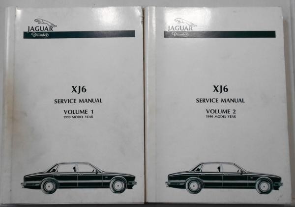 JAGUAR XJ6 SERVICE Manual \'1990 MODEL Vol.1-3