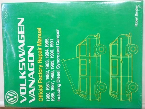 フォルクスワーゲン VW VANAGON '1980-1991 Official Factory Repair Manual