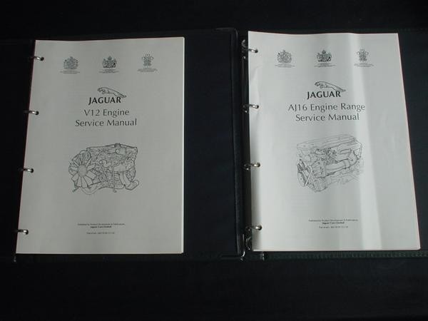  Jaguar \'94 Engine V12/AJ16,Tranmission SERVICE MANUAL