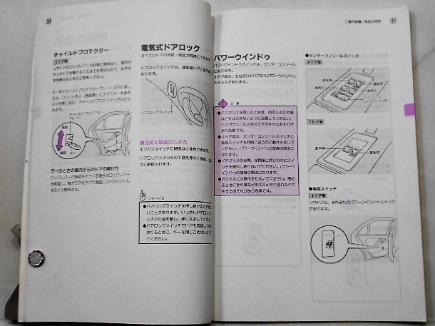 トヨタ CAVALIER '96・01～ E-TJG00 取扱説明書_画像3