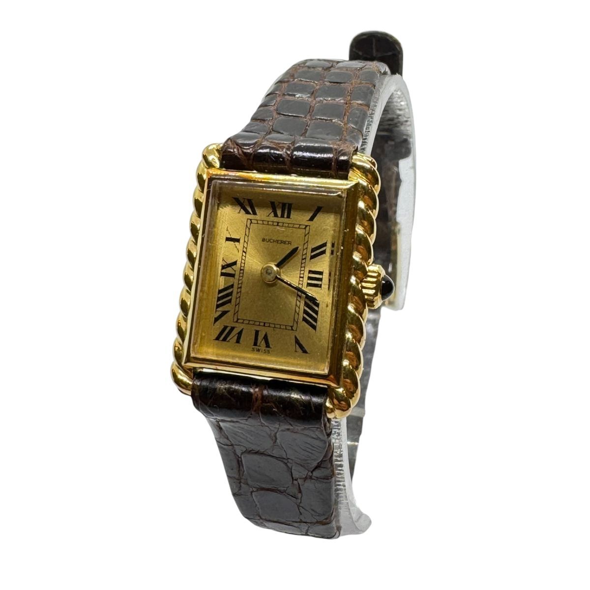 BUCHERER ブッフェラー ブヘラ 手巻き K18 YG 腕時計 ゴールド BUCHERER ブッフェラー ブヘラ 手巻き K18 YG 腕時計 ゴールド