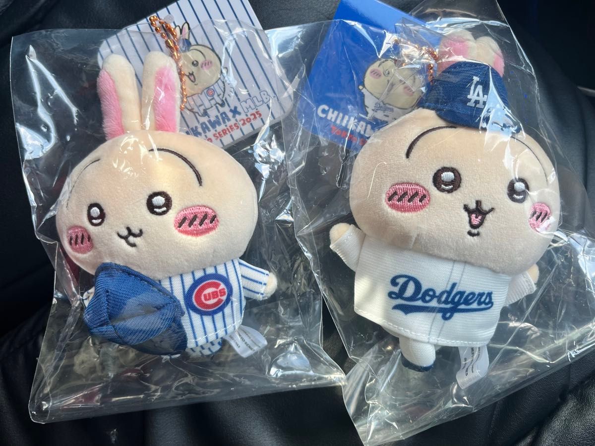 ちいかわ MLB マスコット うさぎ 2種 カブス ドジャース|Yahoo ちいかわ MLB マスコット うさぎ 2種 カブス ドジャース|Yahoo