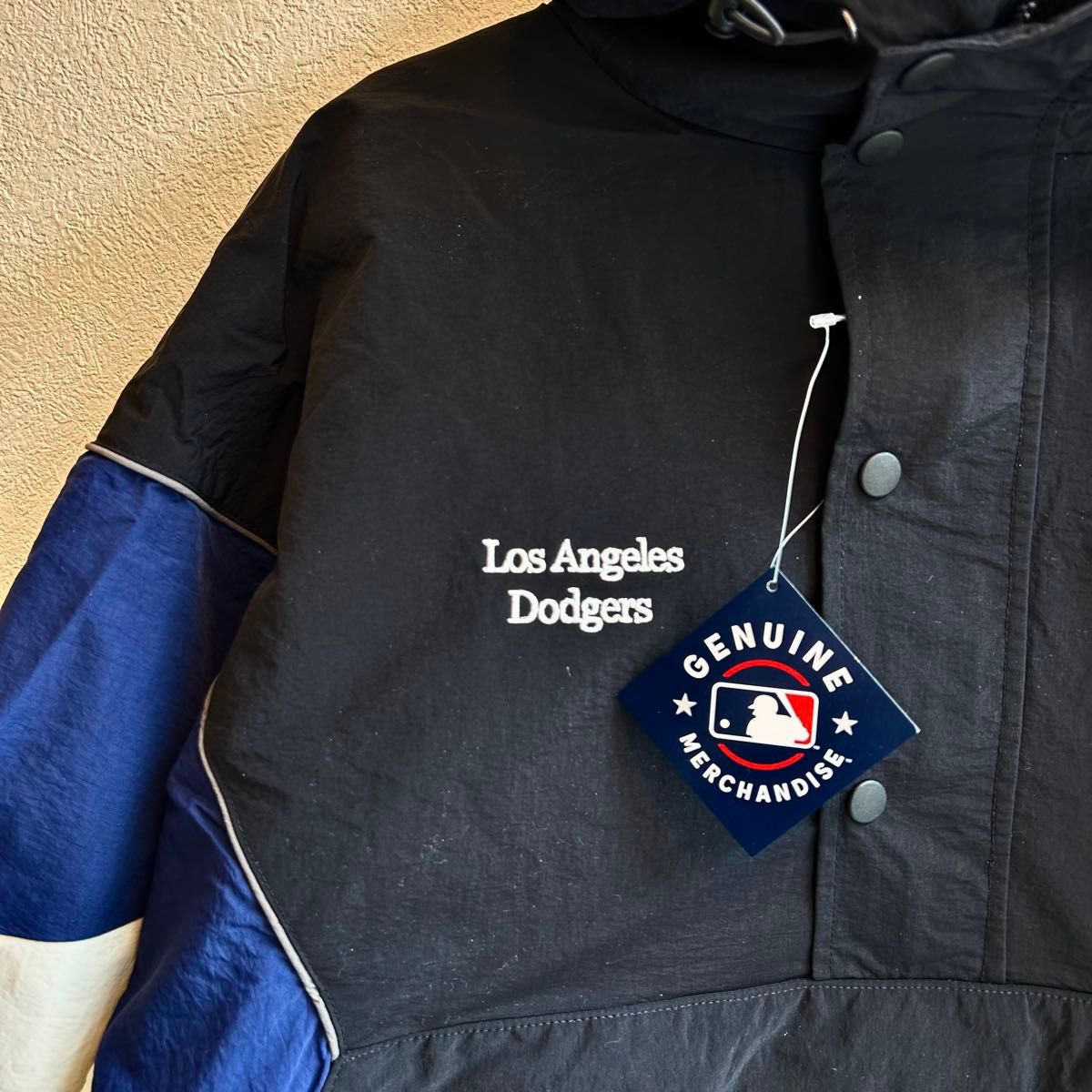 M】MLB ロサンゼルス・ドジャース ハーフジップ&裏メッシュ M】MLB ロサンゼルス・ドジャース ハーフジップ&裏メッシュ