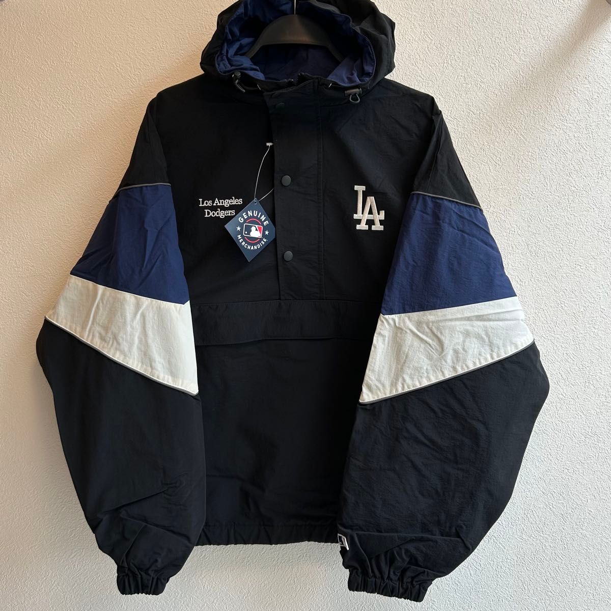 M】MLB ロサンゼルス・ドジャース ハーフジップ&裏メッシュ M】MLB ロサンゼルス・ドジャース ハーフジップ&裏メッシュ