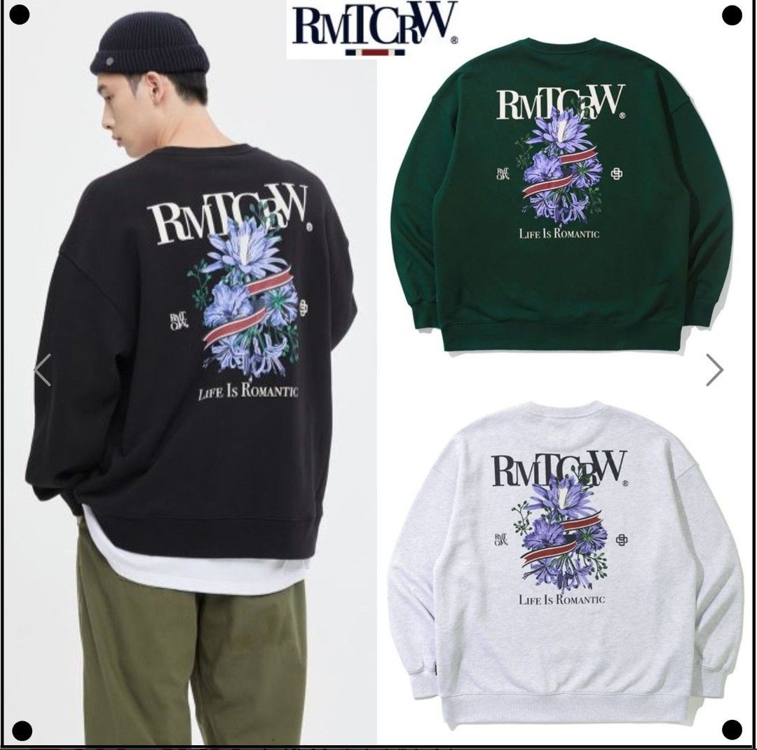 ROMANTIC CROWN ユジン着用 スウェット ZB1 韓国 ゼベワン