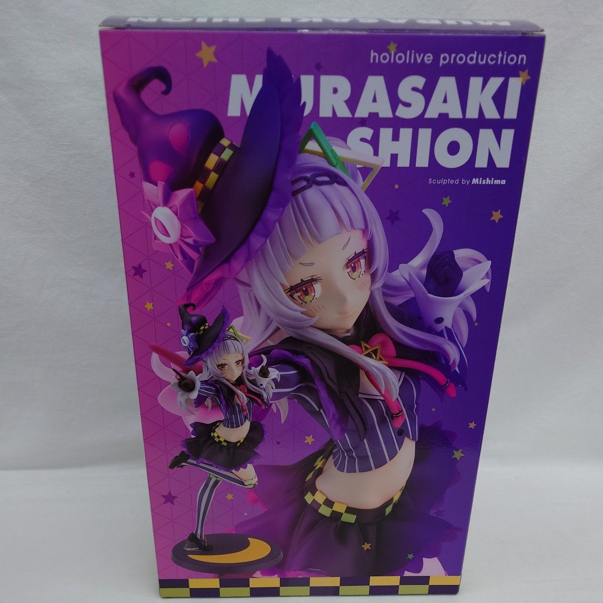 ホロライブ 1/7 紫咲シオン コトブキヤ 特典交換用顔パーツ付き ホロライブ 1/7 紫咲シオン コトブキヤ 特典交換用顔パーツ付き