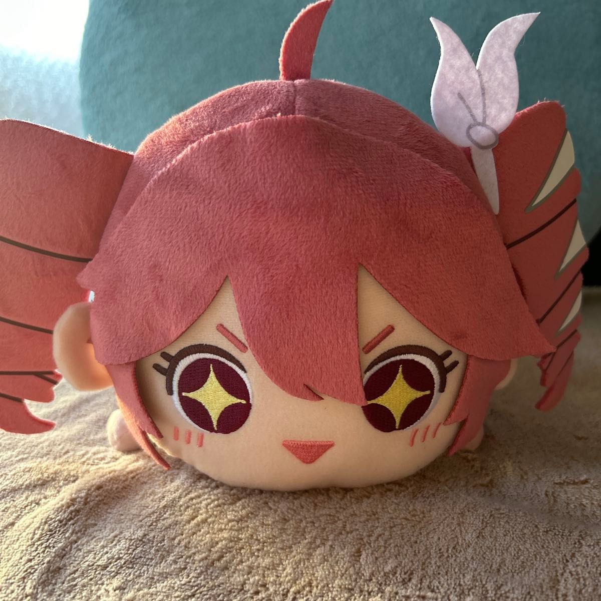 重音テト くてんこBIGぬいぐるみ タグ付き SVテト 寝そべり 重音テト くてんこBIGぬいぐるみ タグ付き SVテト 寝そべり