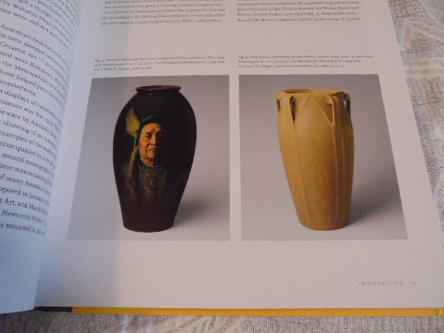 洋書American Art Pottery　アメリカアート陶器写真集　ロバート・エリソンコレクション集　_画像2