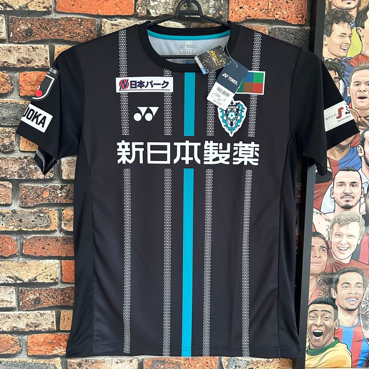 新品 アビスパ福岡 ユニフォーム ファンマデルガド YONEX 新品 アビスパ福岡 ユニフォーム ファンマデルガド YONEX