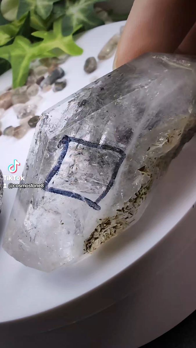 水入り 大き目ハーキーマダイヤモンド水晶 77gBG06 鉱石 天然石