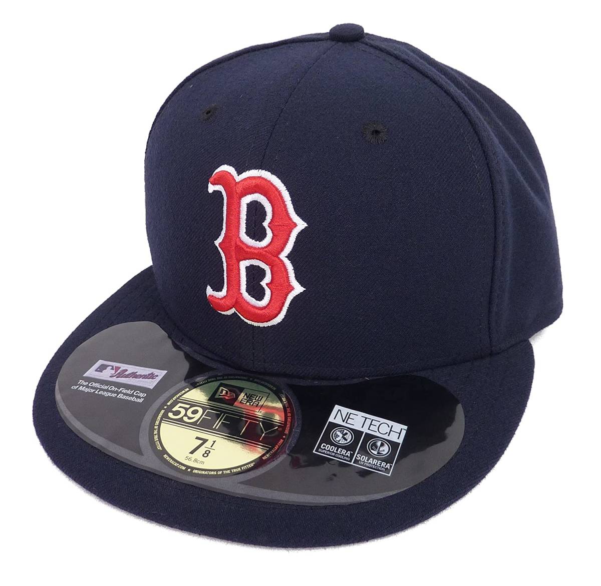 New Era ニューエラ MLB Boston Red Sox ボストン レッドソックス ベースボールキャップ（ダークネイビー） (7 1/8 56.8cm)【並行輸入品】 野球帽