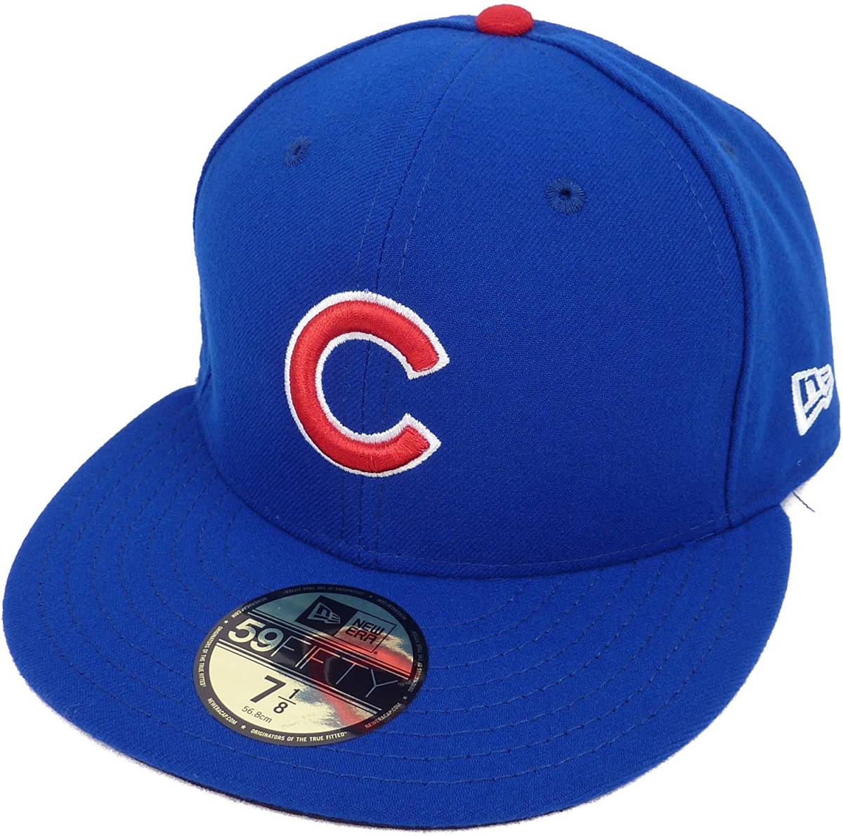 New Era ニューエラ 59FIFTY MLB Chicago Cubs シカゴ カブス ベースボールキャップ (7 1/8 56.8cm)【並行輸入品】