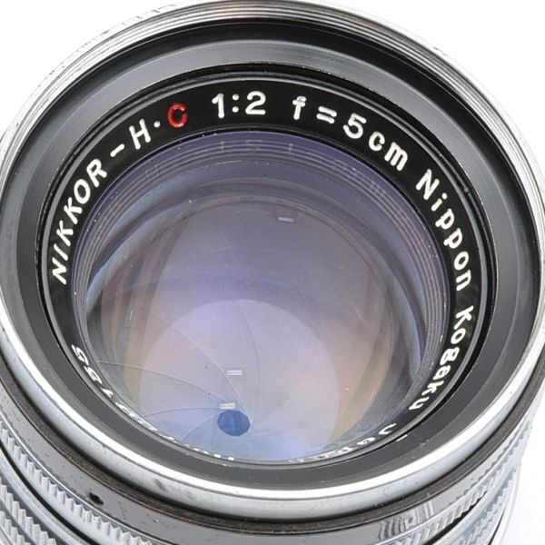 NIKKOR-H・C 5cm F2 ニッコール H・C 黒帯 Lマウント L39 日本 NIKKOR-H・C 5cm F2 ニッコール H・C 黒帯 Lマウント L39 日本