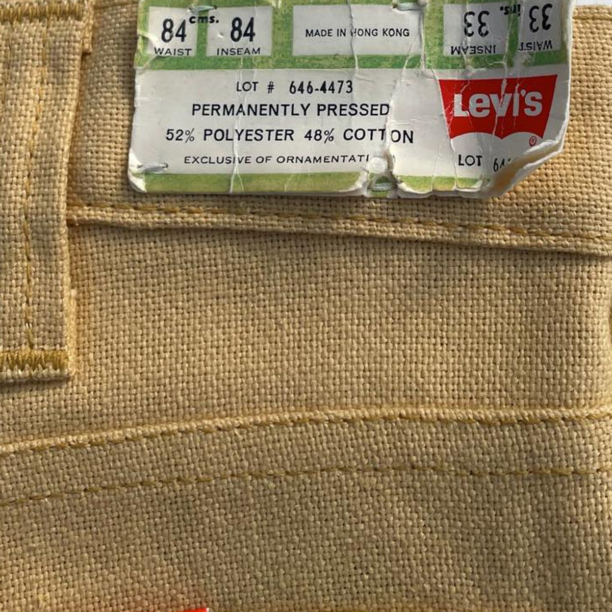 ヴィンテージ! 70s 80s Levi's リーバイス 646-4473 STA-PREST ヴィンテージ! 70s 80s Levi's リーバイス 646-4473 STA-PREST