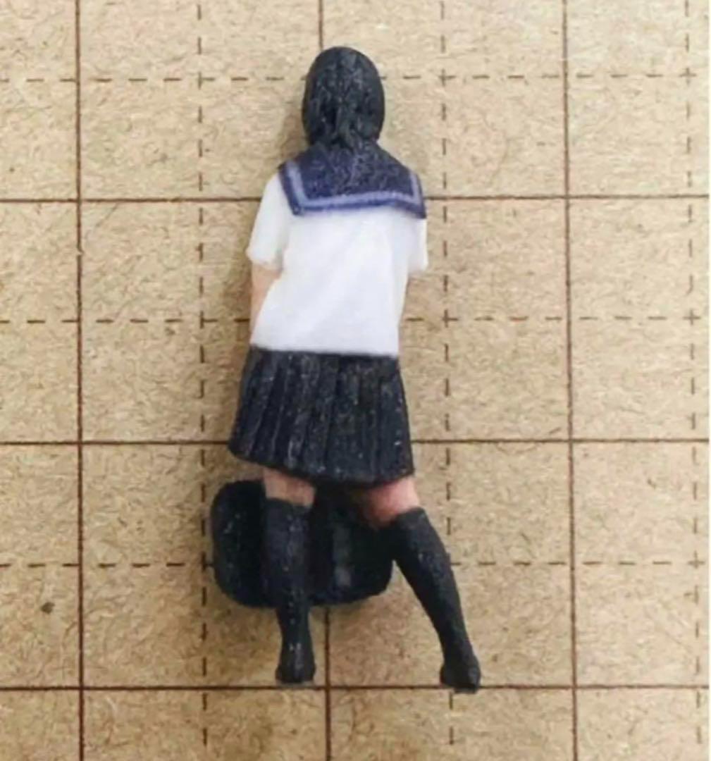 1/64☆jkn☆女子高生☆フィギュア☆ミニカーに☆ジオラマに 1/64☆jkn☆女子高生☆フィギュア☆ミニカーに☆ジオラマに