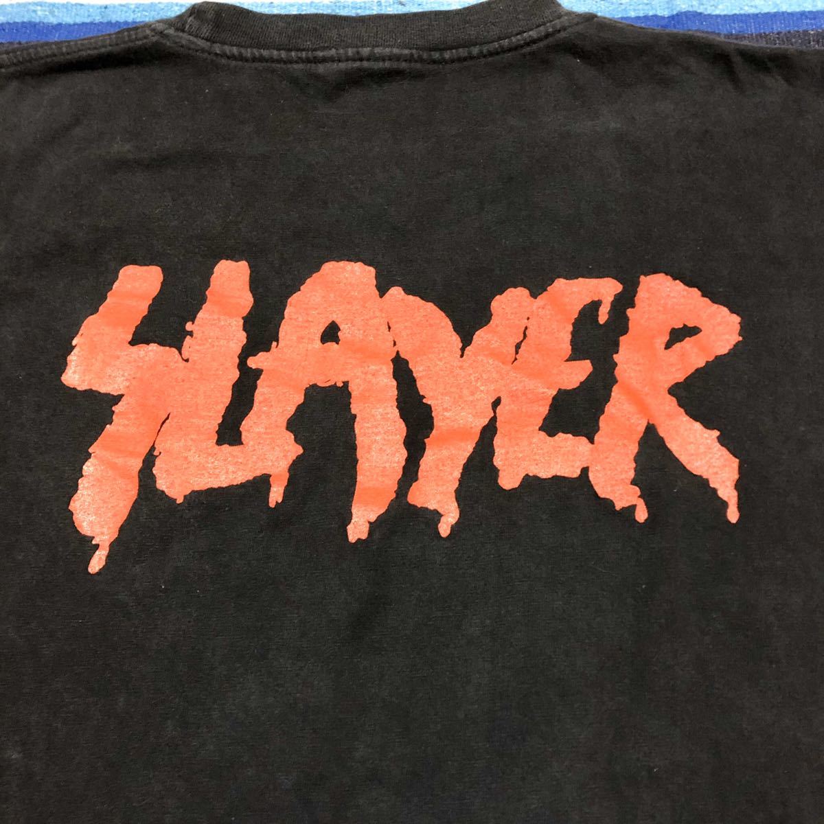 SLAYER Tシャツ 検索:古着 アメカジ ロックT バンドT スラッシュメタル ヘビメタ スレイヤー ハードロック_画像6