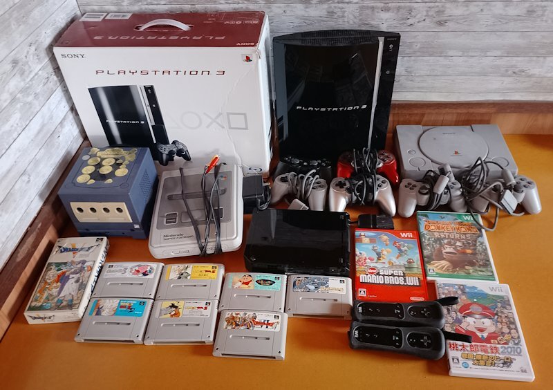 □PS/PS3 CECHL00 /ゲームキューブ/スーパーファミコン/Wii 本体 □PS/PS3 CECHL00 /ゲームキューブ/スーパーファミコン/Wii 本体