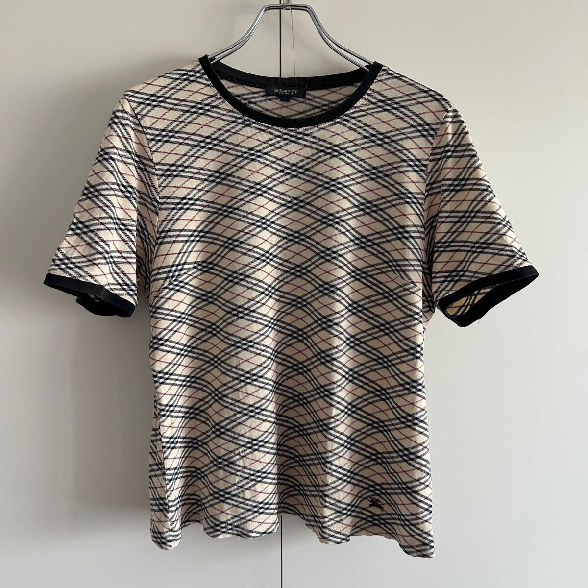 BURBERRY LONDON バーバリーロンドン ノバチェック カットソー T BURBERRY LONDON バーバリーロンドン ノバチェック カットソー T