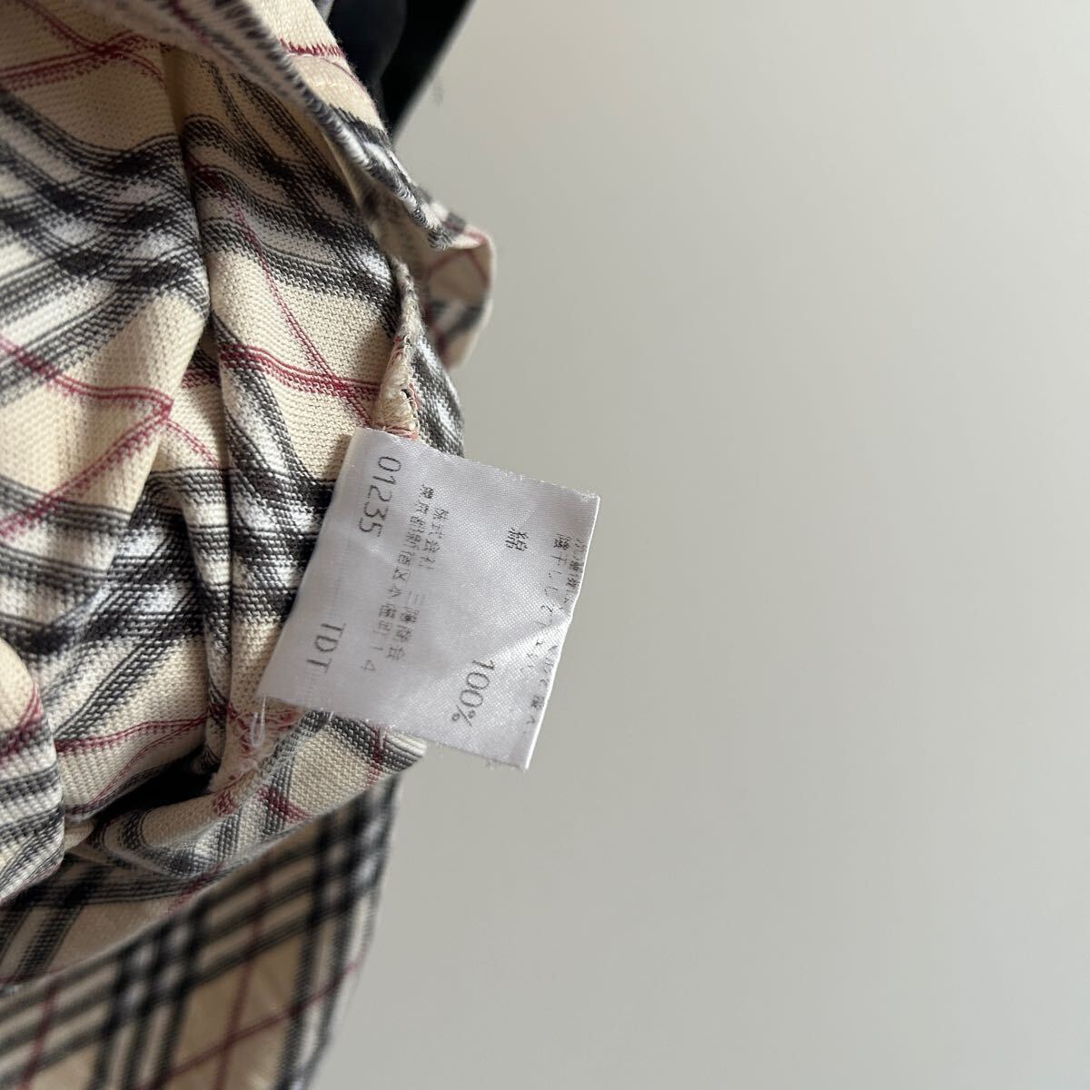 BURBERRY LONDON バーバリーロンドン ノバチェック カットソー T BURBERRY LONDON バーバリーロンドン ノバチェック カットソー T
